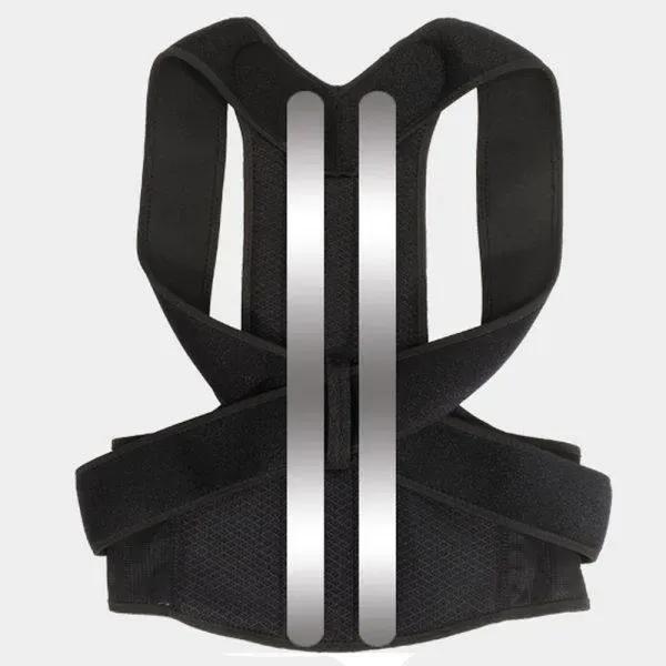 *Product Name*: Men Adjustable Mesh Posture Corrector Belt Black
*