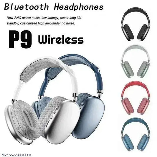 *Product Name*: Latest Black Headphone P9 Bluetooth Wireless with ABS Plastic
*