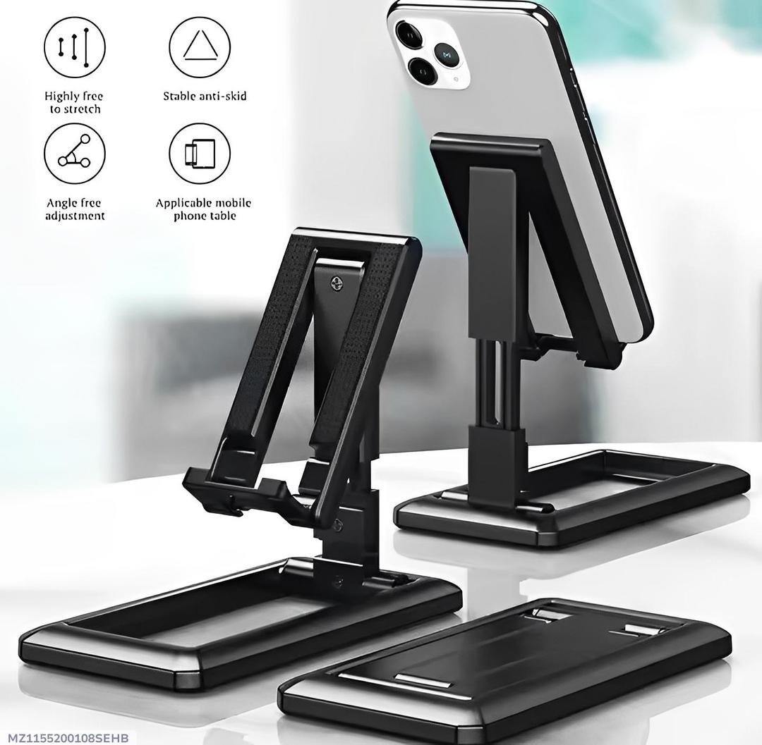 *Product Name*: Premium Black ABS Tripod Stand for iPhone iPad Xiaomi
*