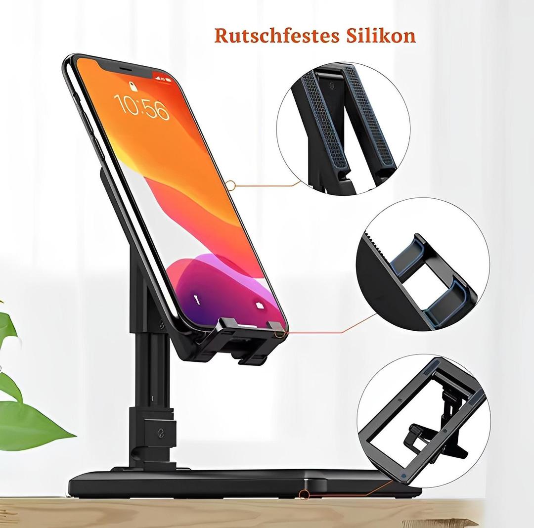 *Product Name*: Premium Black ABS Tripod Stand for iPhone iPad Xiaomi
*