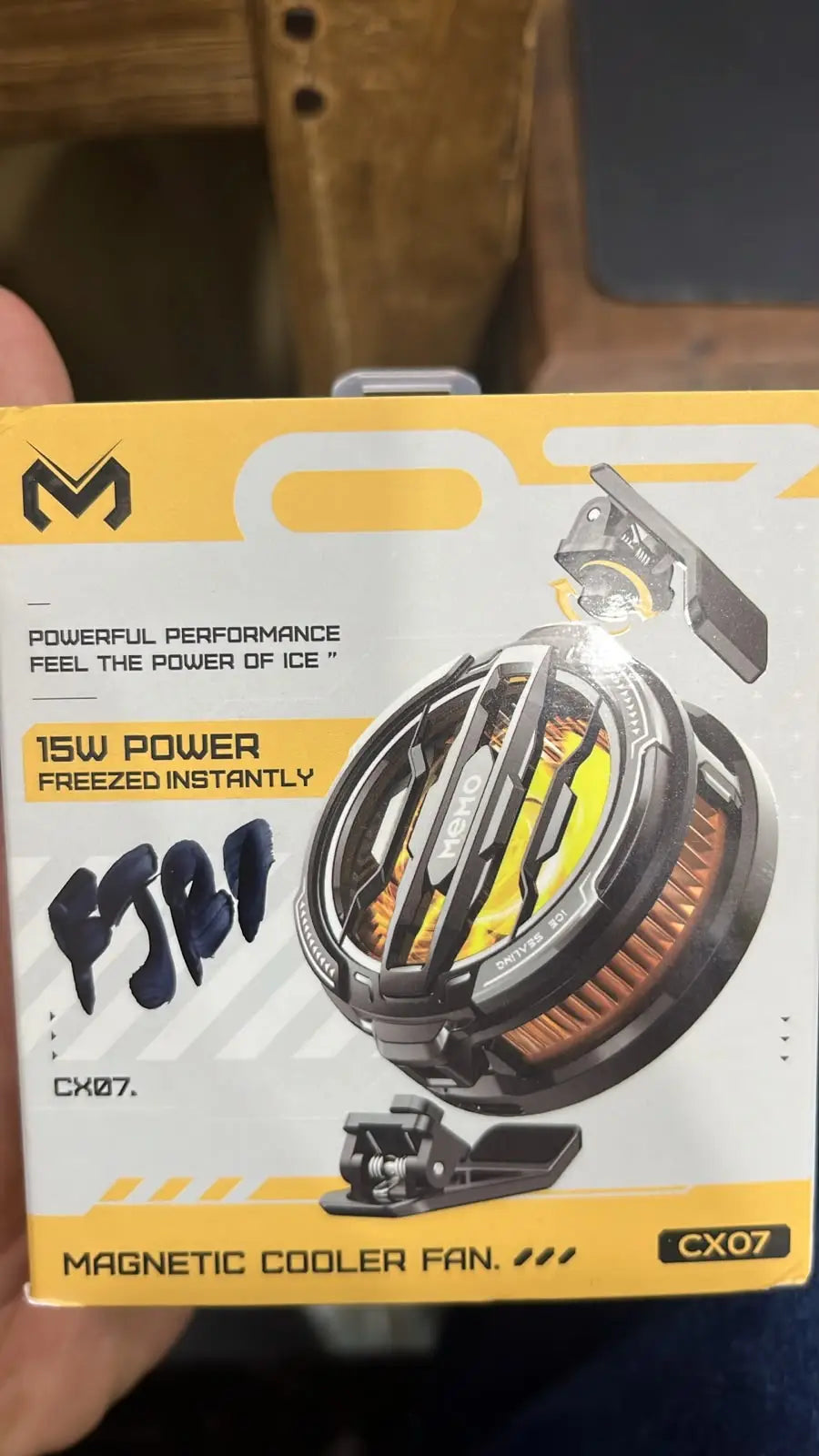 *Product Name*: MEMO CX07 Magnetic 15W Mobile Cooling Fan
*